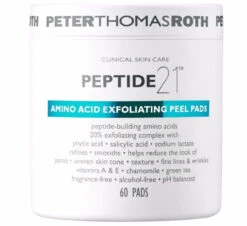Peter Thomas Roth Peptide 21 Amino Acid Exfoliating Peel Pads 60 Pads