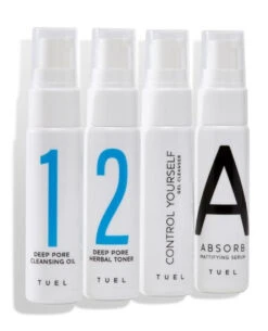 Tuel Control Travel Pack Mini Set 4 X 1 Fl Oz